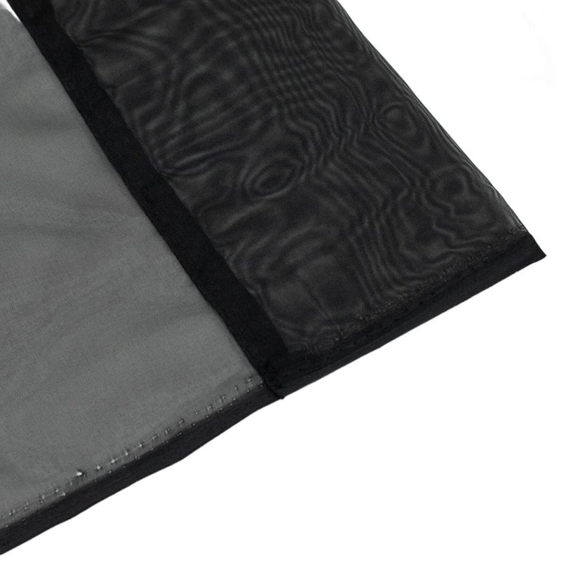 10ft x 14ft Chiffon Sheer Backdrop Curtain Panel Draping Fabric