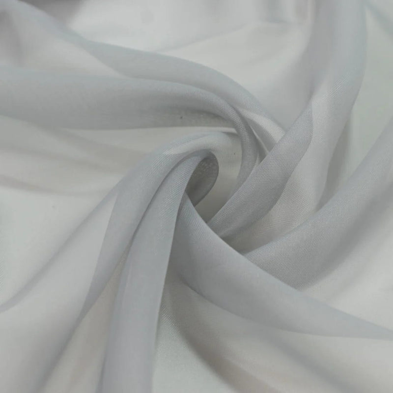 10ft x 14ft Chiffon Sheer Backdrop Curtain Panel Draping Fabric