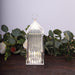 11" Retro Lighthouse Style LED Crystal Lantern Table Lamp - Clear LED_ACRY_LAMP06_ASST
