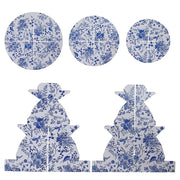 11" Round 3-Tier Cardboard Cupcake Stand