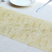 11" x 108" Metallic Glitter Mesh Polyester Table Runner