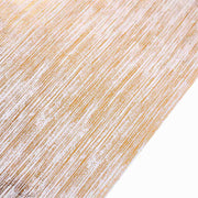11"x108" Metallic Brushed Non-Woven Faux Suede Table Runner - Gold RUN_MET09_GOLD