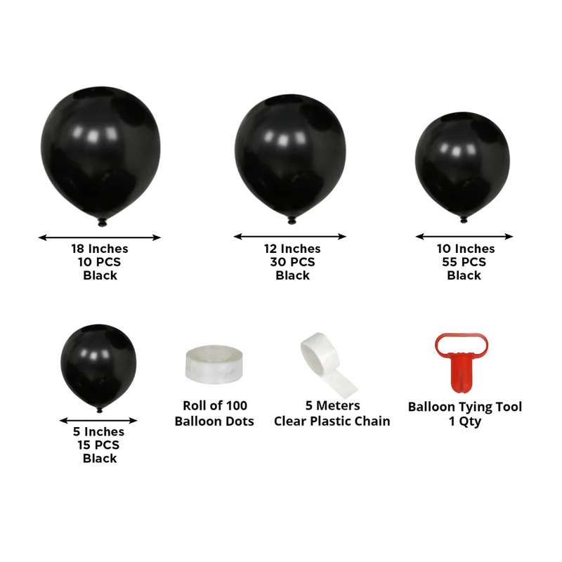 110 Latex Biodegradable Balloon Arch Kit - Extra Strong
