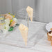 12" Acrylic 2 Tier 24-Slot Ice Cream Cone Holder - Clear DSP_TR0008_24_CLR