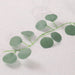 12 Artificial 6.5 ft Silk Eucalyptus Leaves Garland - Green ARTI_GLND_GRN023