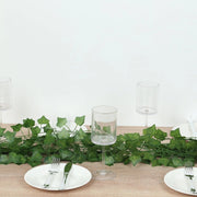 12 Artificial 6.5 ft Silk Ivy Leaves Garland - Green ARTI_GLND_GRN024