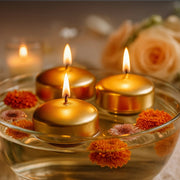 12 Dripless 2" Unscented Floating Candles