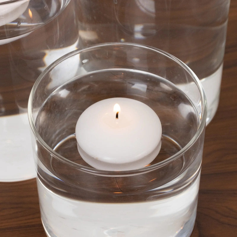 12 Dripless 2" Unscented Floating Candles