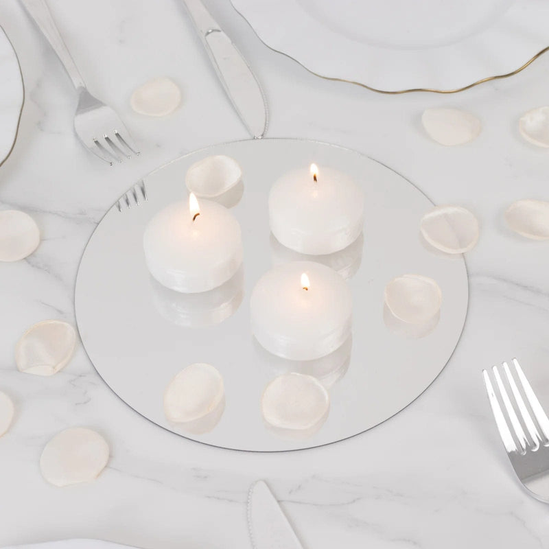 12 Dripless 2" Unscented Floating Candles