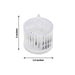 12 Flameless 2" Battery Operated LED Tealight Candles Column Design - Clear LED_CAND_TL006_CLR