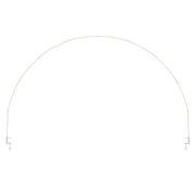 12 ft Balloon Arch Stand Kit for 6 feet table - White BLOON_STAND03