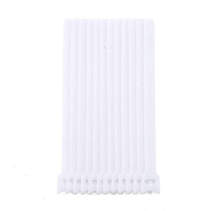 12 Hook and Loop 8" long Fastener Reusable Closure Strips