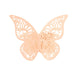 12 Laser Cut Butterfly Napkin Rings Wedding Party Gift