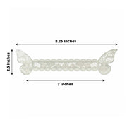 12 Laser Cut Butterfly Napkin Rings Wedding Party Gift