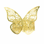 12 Laser Cut Butterfly Napkin Rings Wedding Party Gift