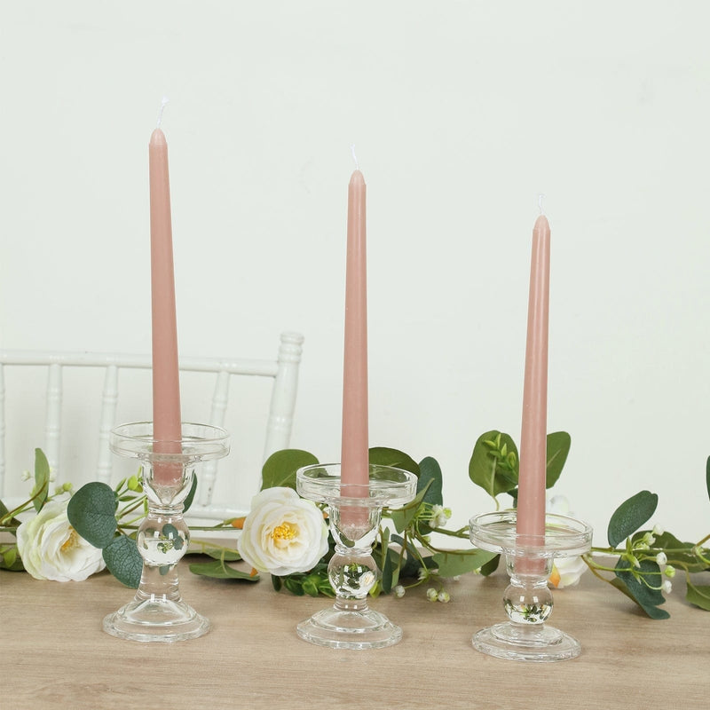 12 pcs 10" tall Premium Taper Candles