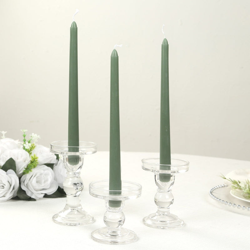 12 pcs 10" tall Premium Taper Candles