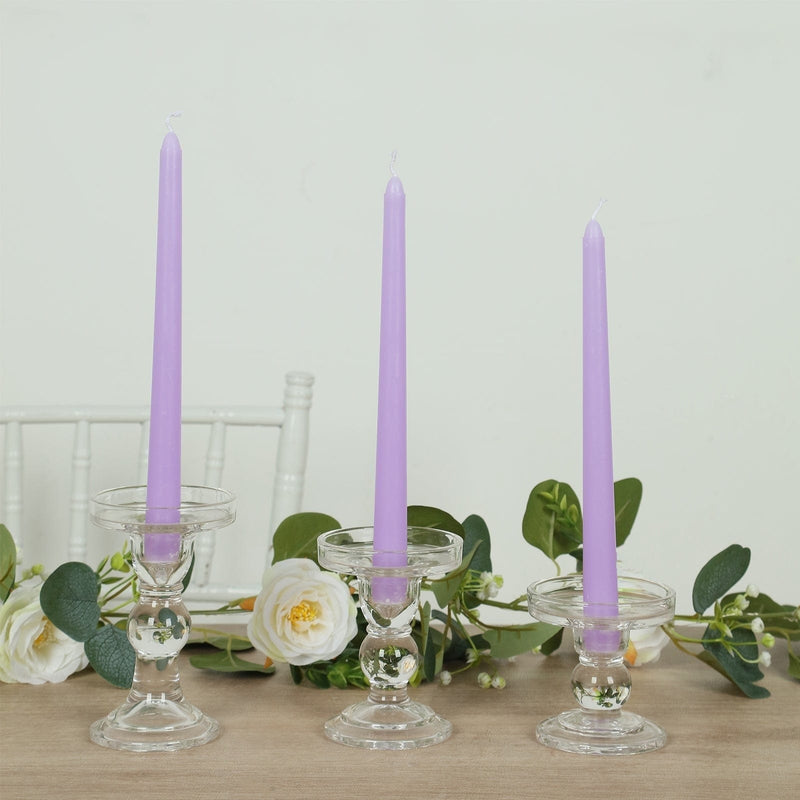 12 pcs 10" tall Premium Taper Candles