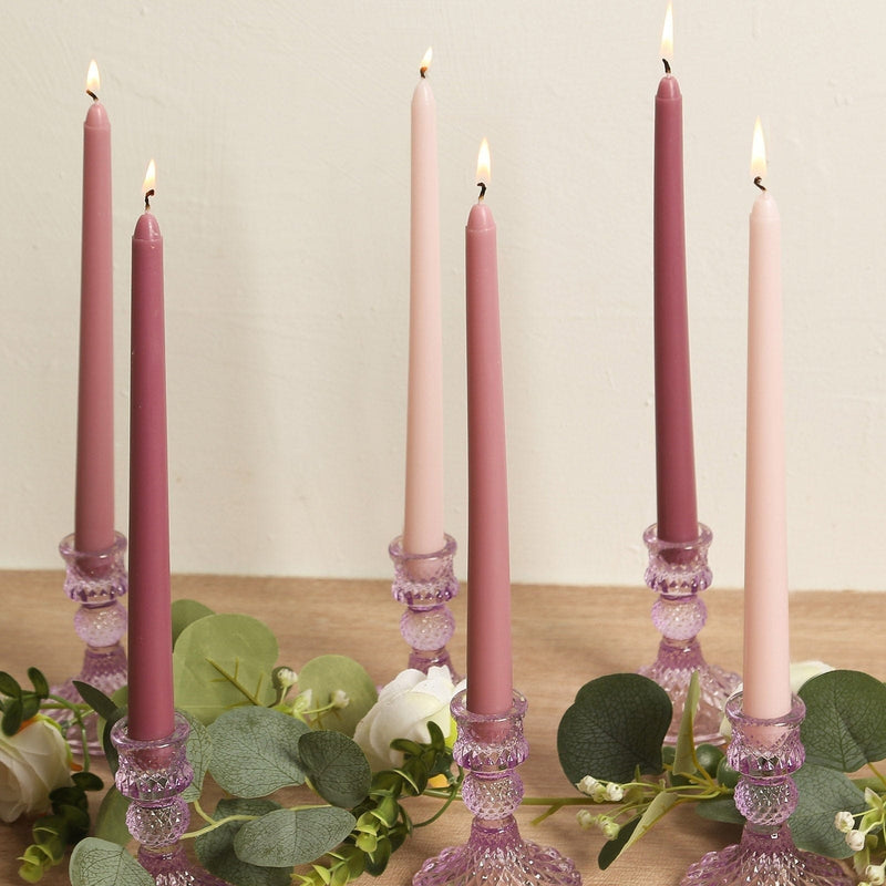 12 pcs 10" tall Premium Taper Candles