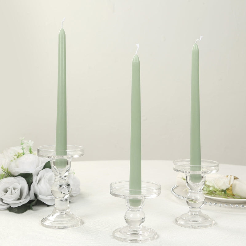 12 pcs 10" tall Premium Taper Candles