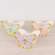 12 Paper Butterfly Party Favor Boxes - Assorted BOX_3X4_BUT02_SET_ASST