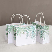 12 Paper Gift Bags with Handles