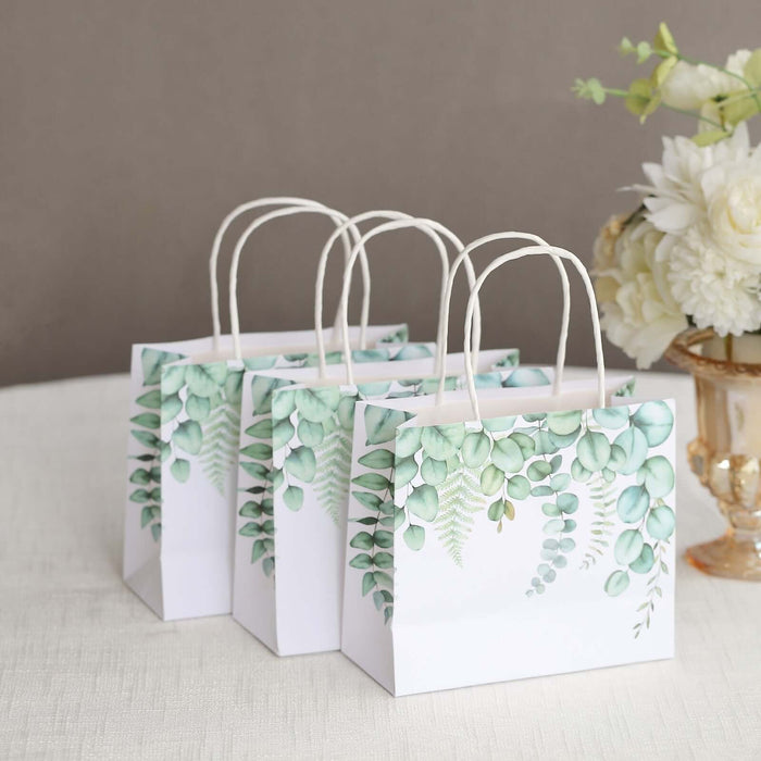 12 Paper Gift Bags with Handles