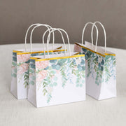 12 Paper Gift Bags with Handles