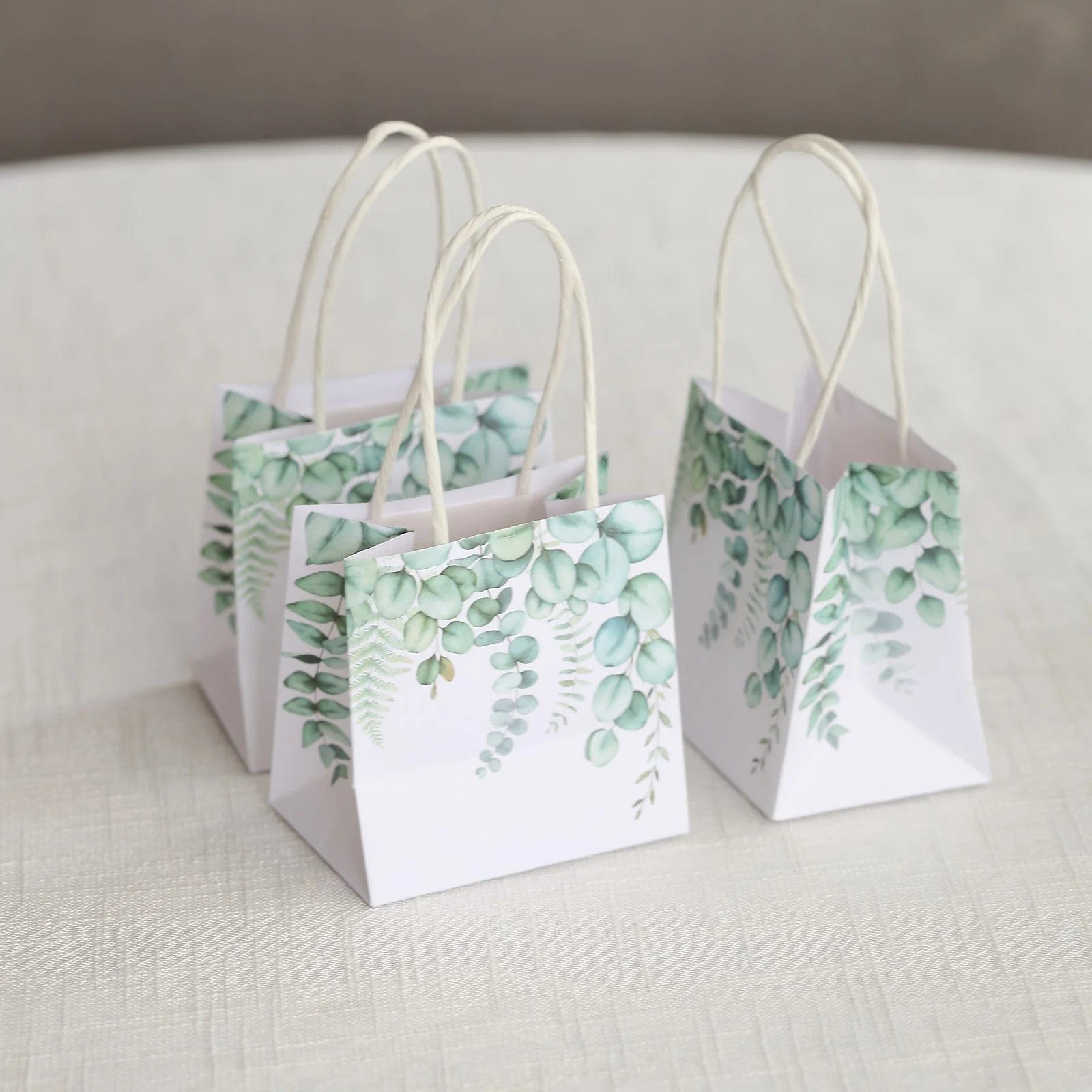 12 Paper Gift Bags With Handles