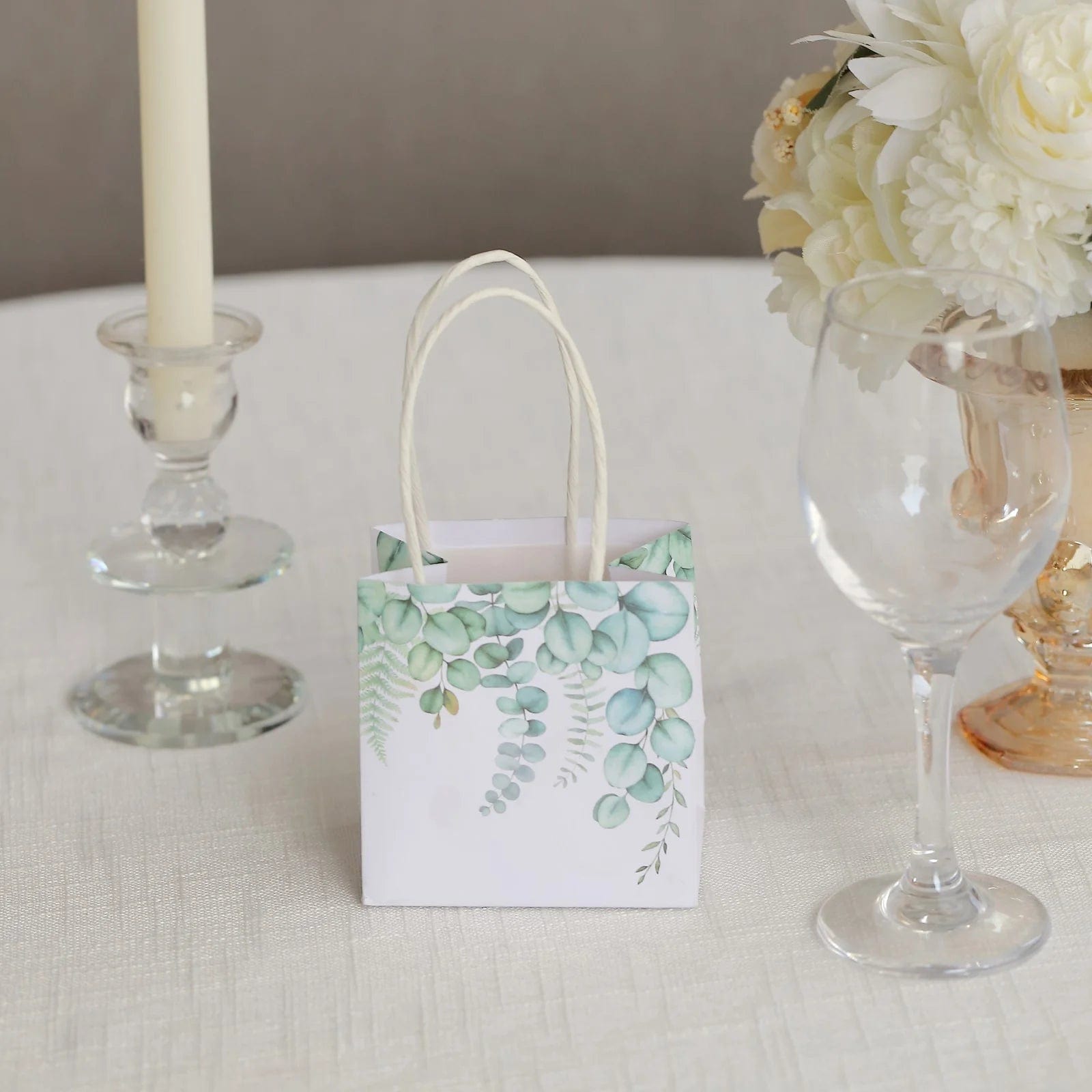 12 Paper Gift Bags With Handles