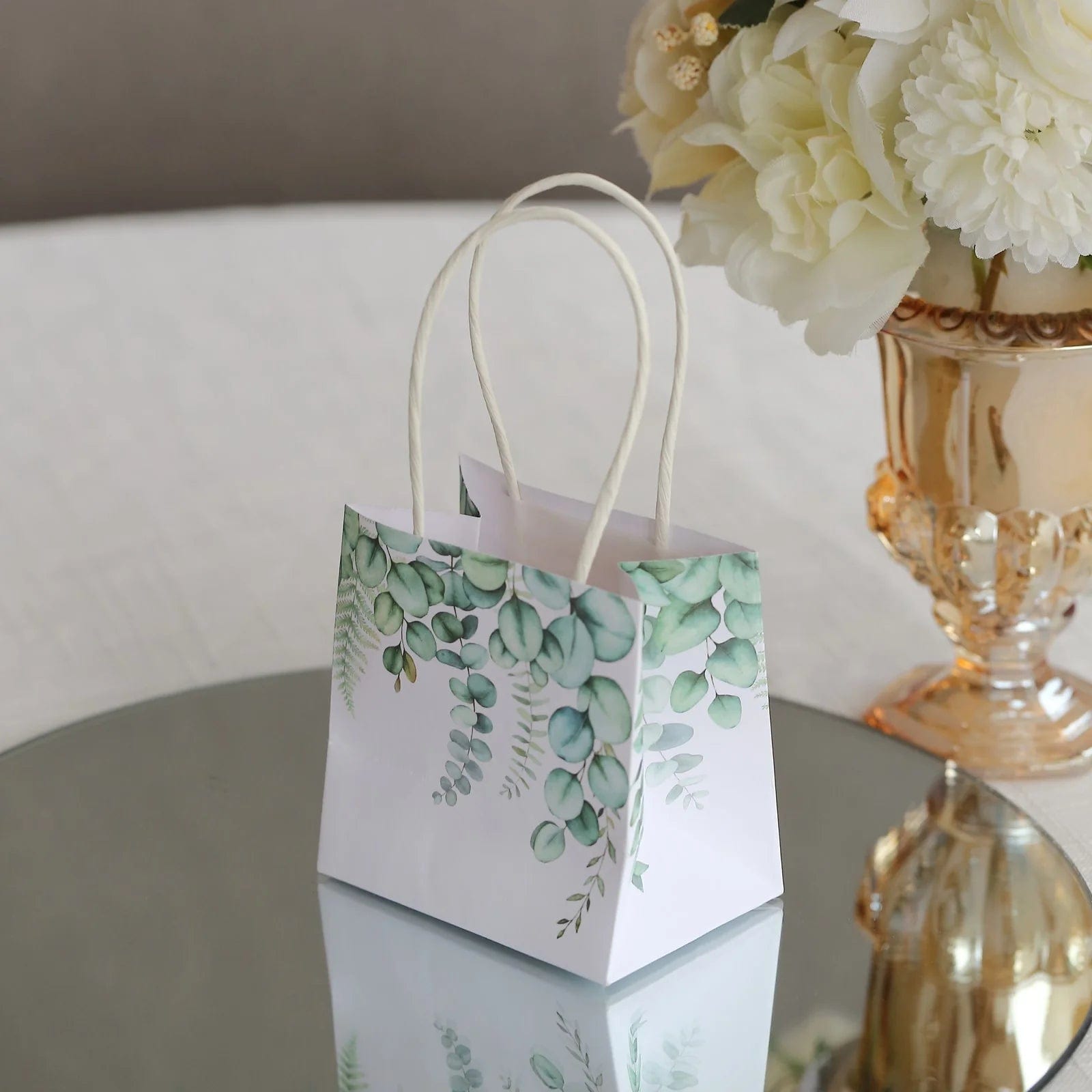 12 Paper Gift Bags With Handles