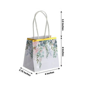 12 Paper Gift Bags With Handles