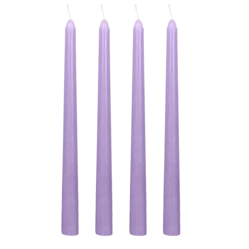12 pcs 10" tall Premium Taper Candles CAND_TP10_LAV