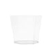 12 pcs 3 oz. Clear Hexagon Dessert Cups - Single Serving Cups - Disposable Tableware PLST_CUP10_CLR