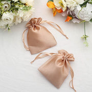 12 pcs 4x6" Satin Bags with Pull String