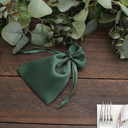 12 pcs 4x6" Satin Bags with Pull String