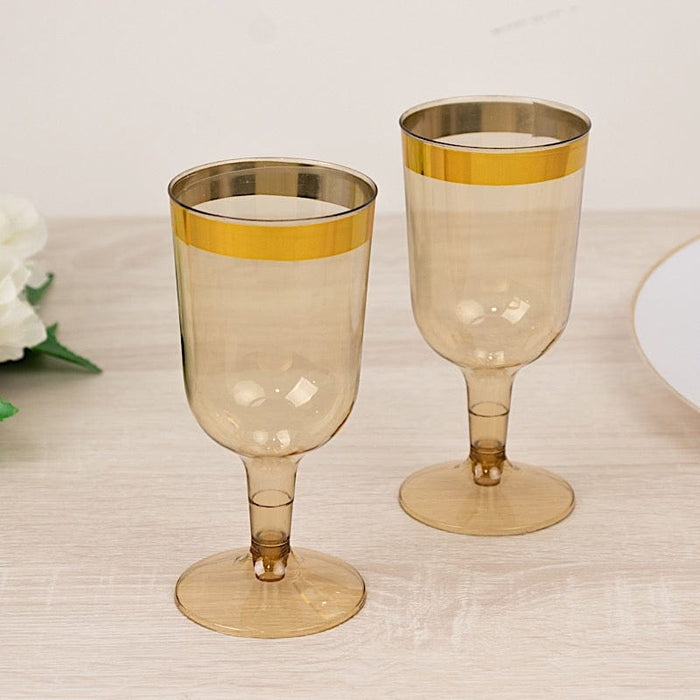 12 pcs 5 oz Plastic Champagne Flutes Disposable Glasses
