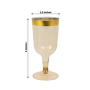 12 pcs 5 oz Plastic Champagne Flutes Disposable Glasses