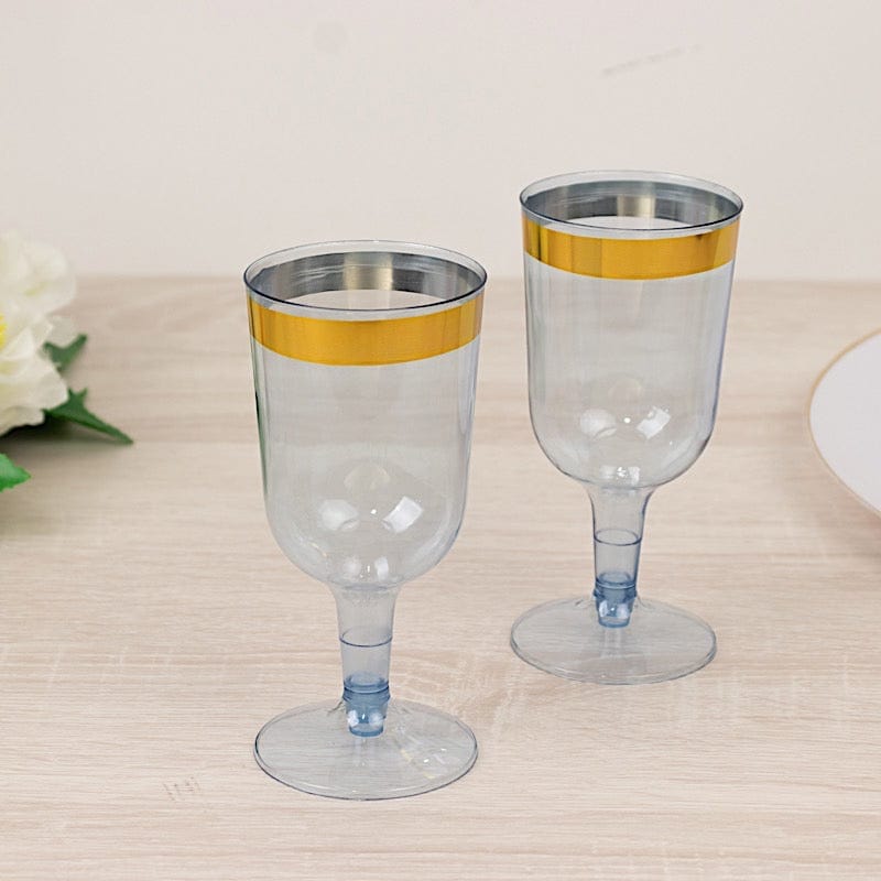 12 pcs 5 oz Plastic Champagne Flutes Disposable Glasses