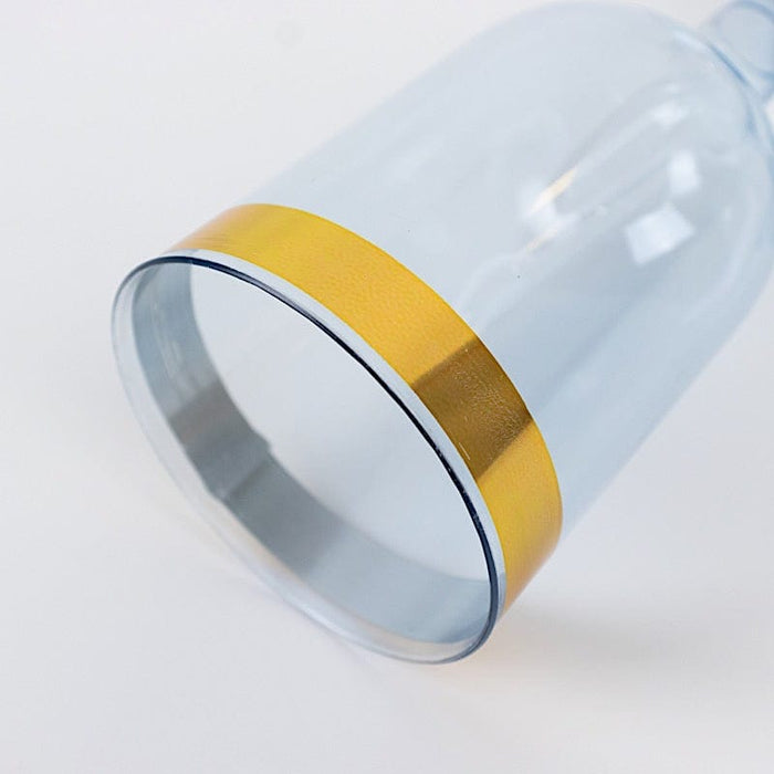 12 pcs 5 oz Plastic Champagne Flutes Disposable Glasses