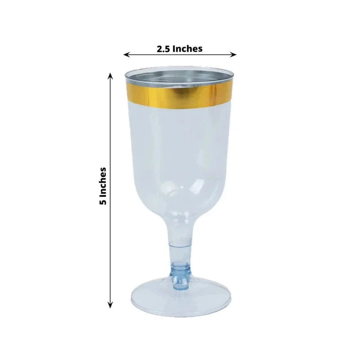 12 pcs 5 oz Plastic Champagne Flutes Disposable Glasses