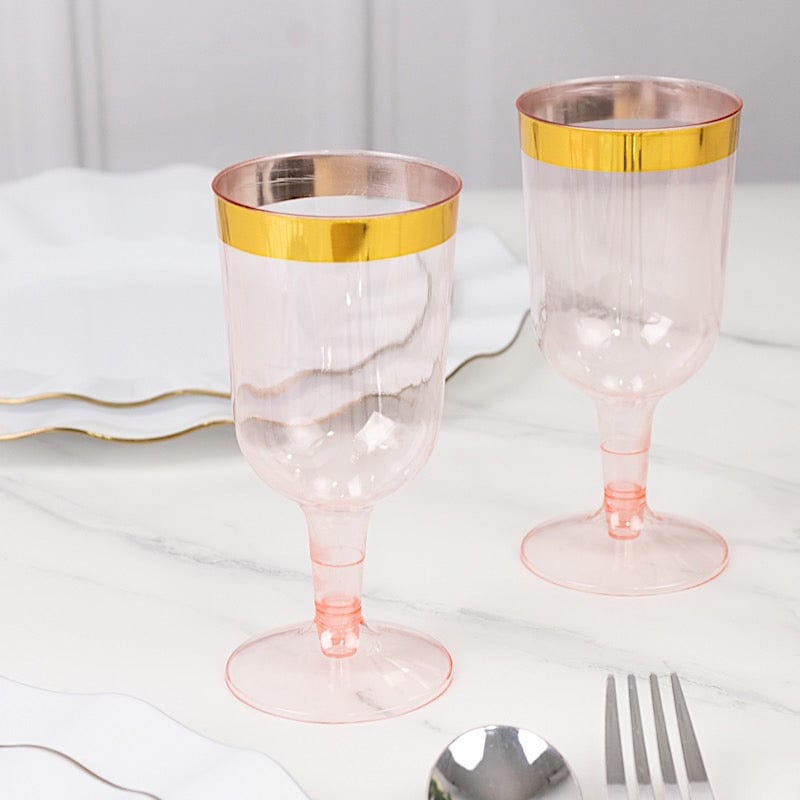 12 pcs 5 oz Plastic Champagne Flutes Disposable Glasses