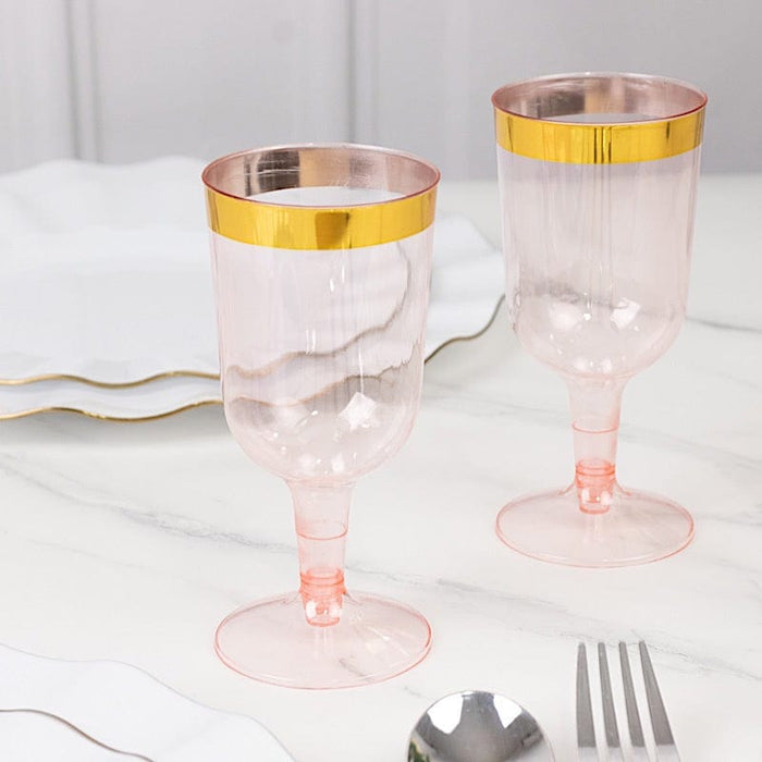 12 pcs 5 oz Plastic Champagne Flutes Disposable Glasses
