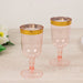 12 pcs 5 oz Plastic Champagne Flutes Disposable Glasses