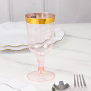 12 pcs 5 oz Plastic Champagne Flutes Disposable Glasses