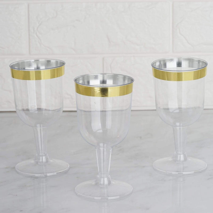12 pcs 5 oz Plastic Champagne Flutes Disposable Glasses