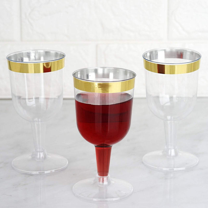 12 pcs 5 oz Plastic Champagne Flutes Disposable Glasses