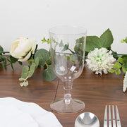 12 pcs 5 oz Plastic Champagne Flutes Disposable Glasses