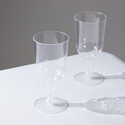 12 pcs 5 oz Plastic Champagne Flutes Disposable Glasses
