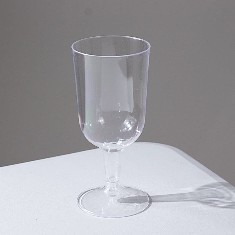 12 pcs 5 oz Plastic Champagne Flutes Disposable Glasses